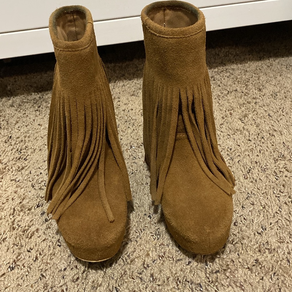 Fringe Booties - image 3